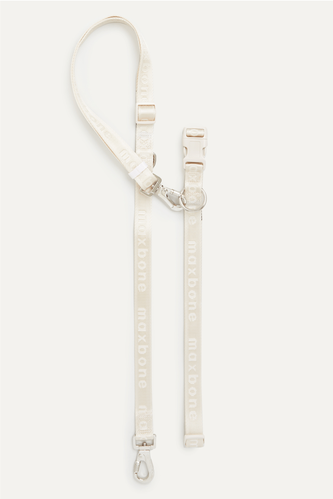 Trela GO! With Ease Hands Free Leash premium da Maxbone em Ivory — vista lateral (64)